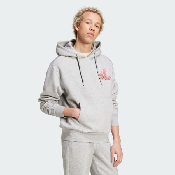 Adidas teddy bear hoodie store