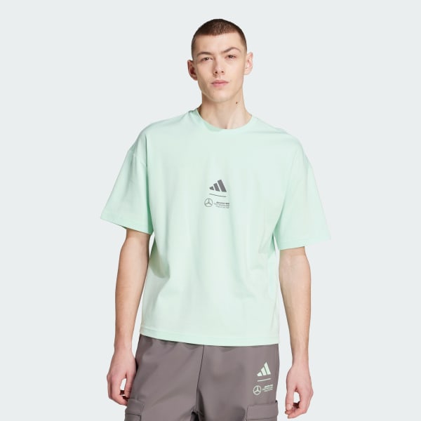 Green Mercedes - AMG Petronas Formula One Team Premium Woven Tee