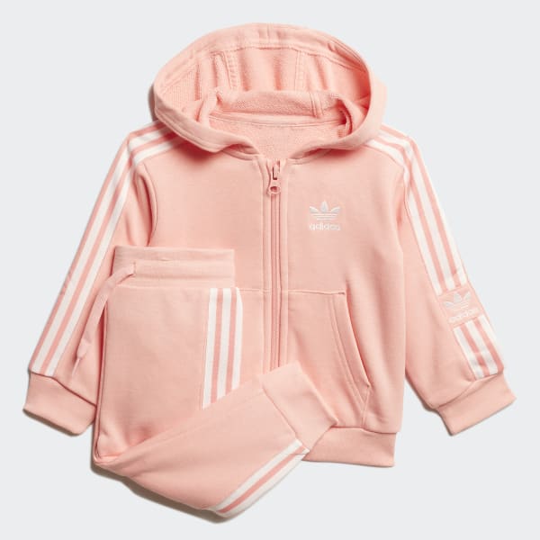 dusty pink adidas hoodie