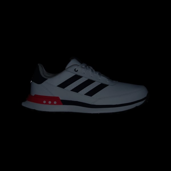White S2G 24 Leather Spikeless Golf Shoes