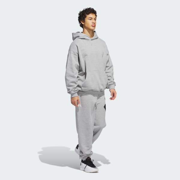 Abu-abu Celana Panjang Fleece Anthony Edwards Foundation