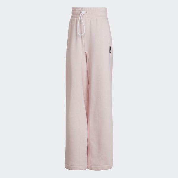 ruzová Tepláky adidas Sportswear Studio Lounge Fleece RO235