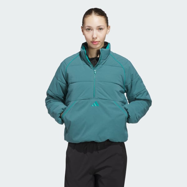adidas Beyond The Course Twistweave Loose Quarter-Zip Jacket