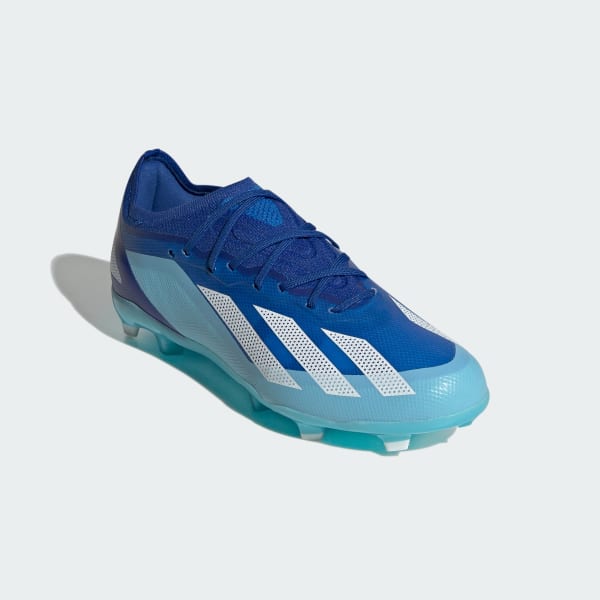 adidas Kids' Soccer X Crazyfast.1 Firm Ground Soccer Cleats - Blue 