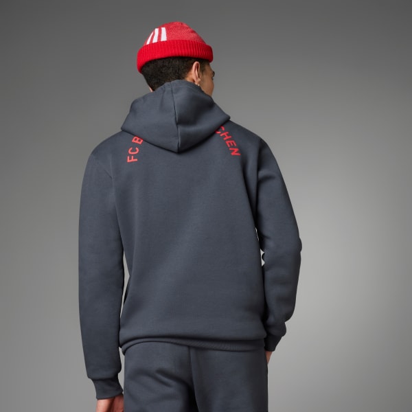 Felpa con cappuccio Essentials Trefoil FC Bayern M nchen