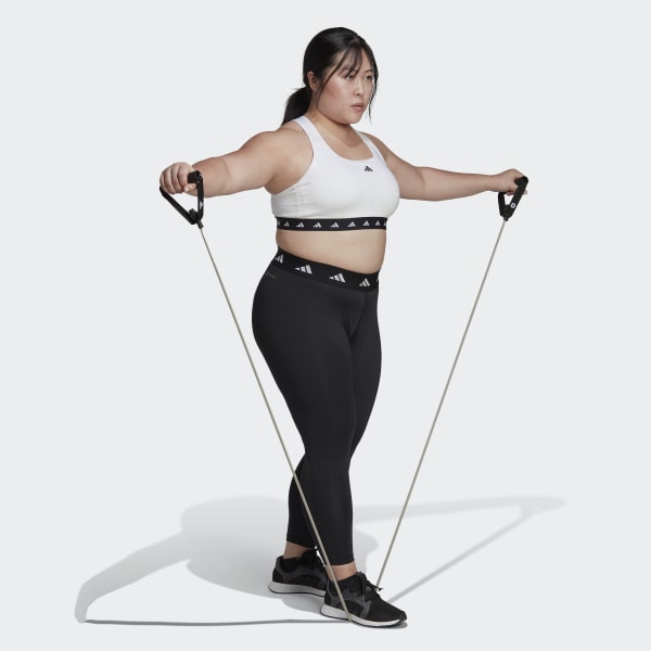 Sort Techfit 7/8 Plus Size tights