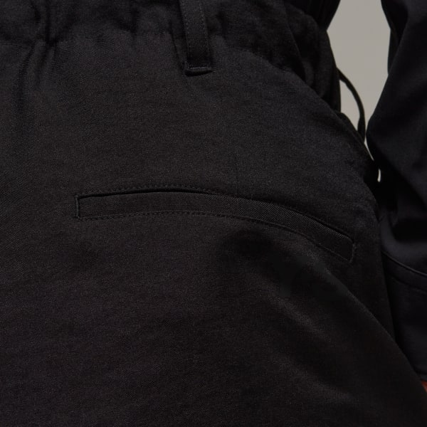 Svart Y-3 Sport Uniform 3-Stripes Shorts