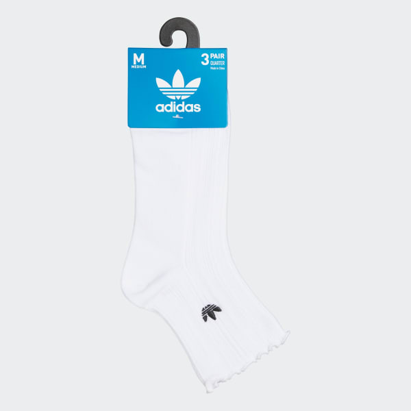U ORI RUFFLE 3-PACK QUARTER