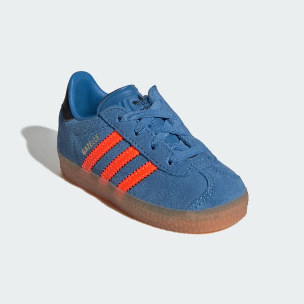 Gazelle Comfort Closure Elastic Laces Shoes Kids