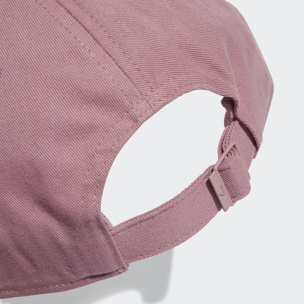 Rosado Gorra Béisbol 3 Tiras Sarga de Algodón