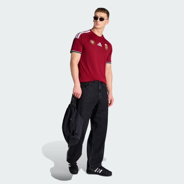 Weinrot Ungarn 26 Heimtrikot