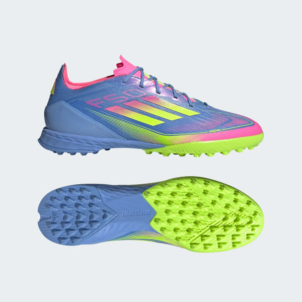 Azul Zapatos de Fútbol F50 Pro Césped Artificial