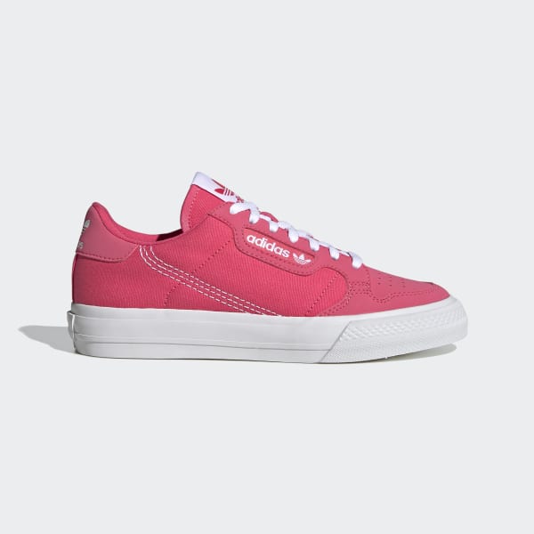 adidas continental vulc rosa