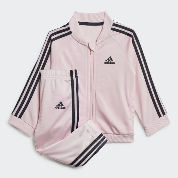Pink 3-Stripes Tricot Track Suit