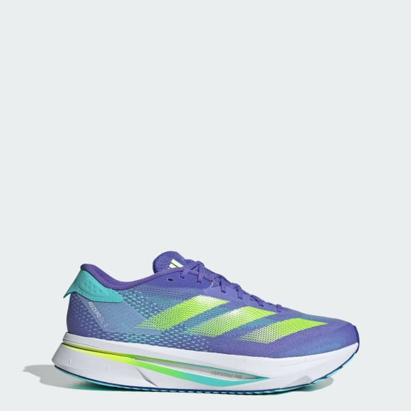 สีน้ำเงิน รองเท้าวิ่ง Adizero Sl2