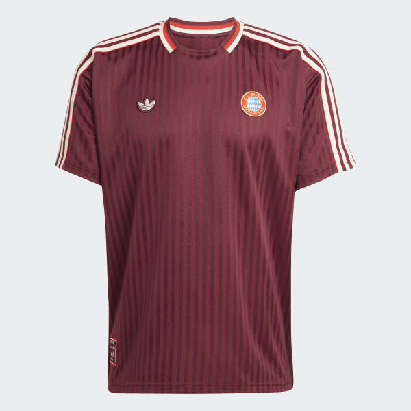 ★★Adairs★★ FC Bayern Terrace Icon Jersey Shadow Red JF05 FC_Bayern_Terrace_Icons_Jersey