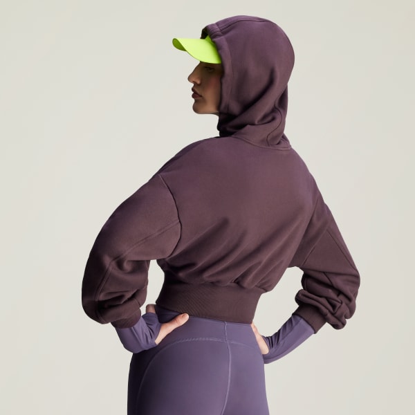 adidas by Stella McCartney Sportswear Cropped Hoodie