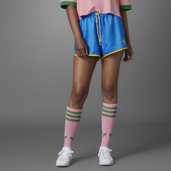 Azul Shorts Adicolor 70S Monogram