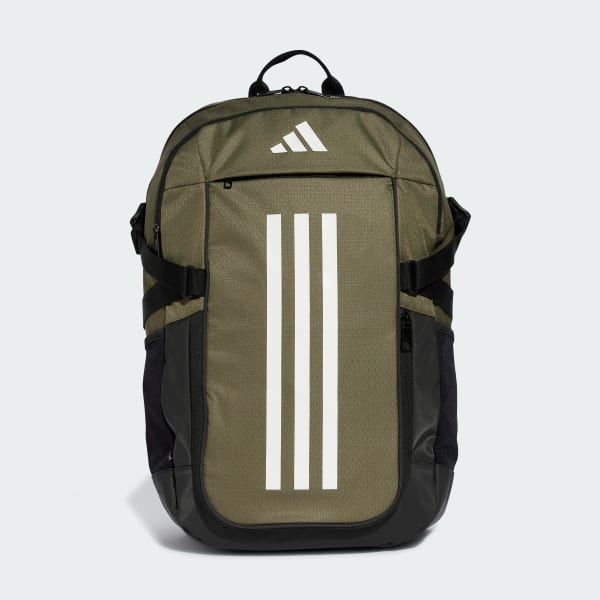 Green Essentials 3-Stripes Performance Backpack