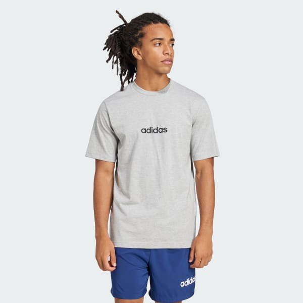 Abu-abu Tee Linear Single Jersey Essentials