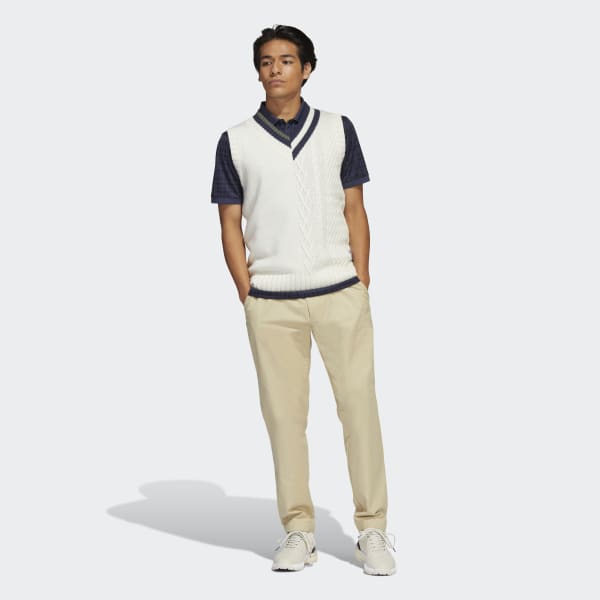 adidas Adicross Sweater Vest - White | Men's Golf | adidas US