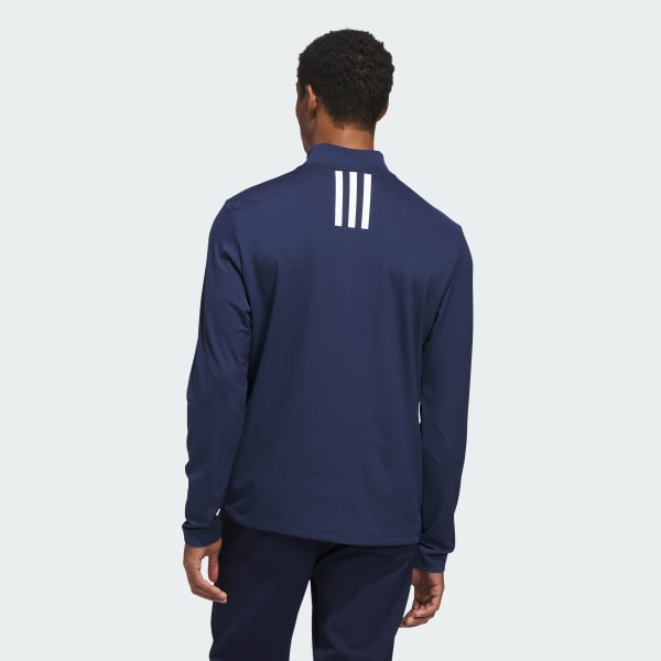 Azul Buzo Performance 3 Tiras con Cierre Corto