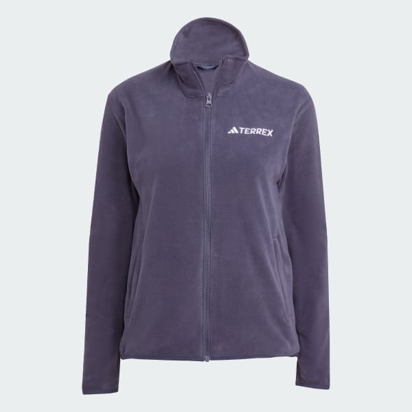 Blue Multi Essentials Full-Zip Fleece 재킷