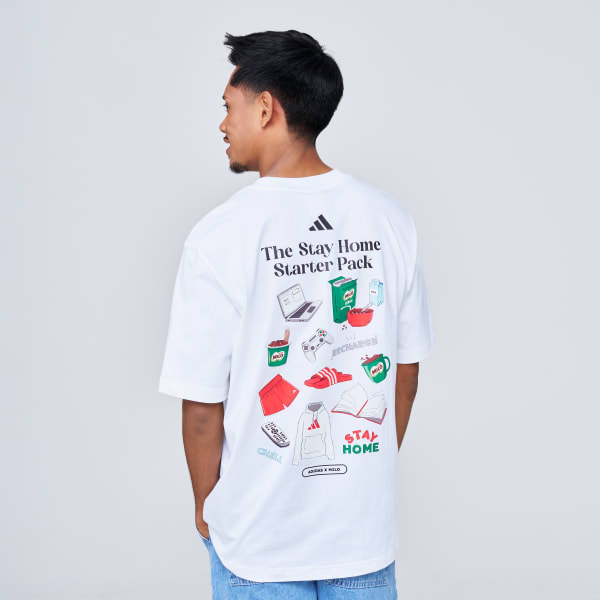 adidas x MILO: The Stay Home Starter Pack - White | adidas Singapore