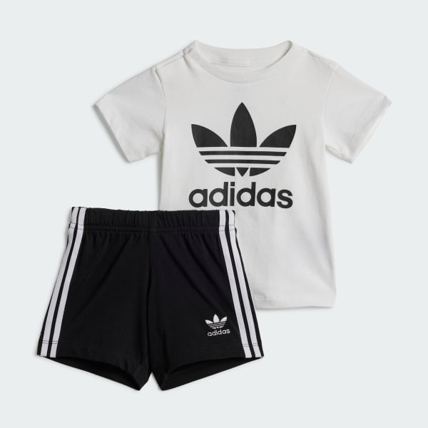 Μαύρο Shorts Tee Set Kids