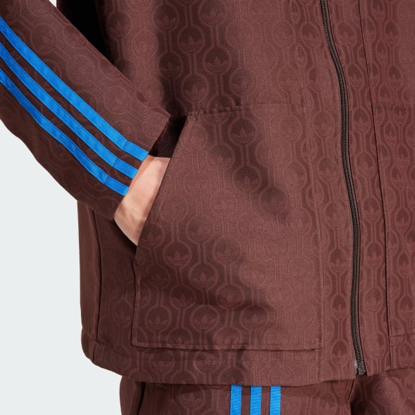 Adidas bb track jacket orange top