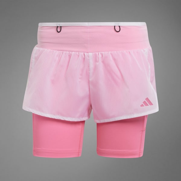 adidas Tokyo Running 2 in 1 Shorts Pink adidas Philippines