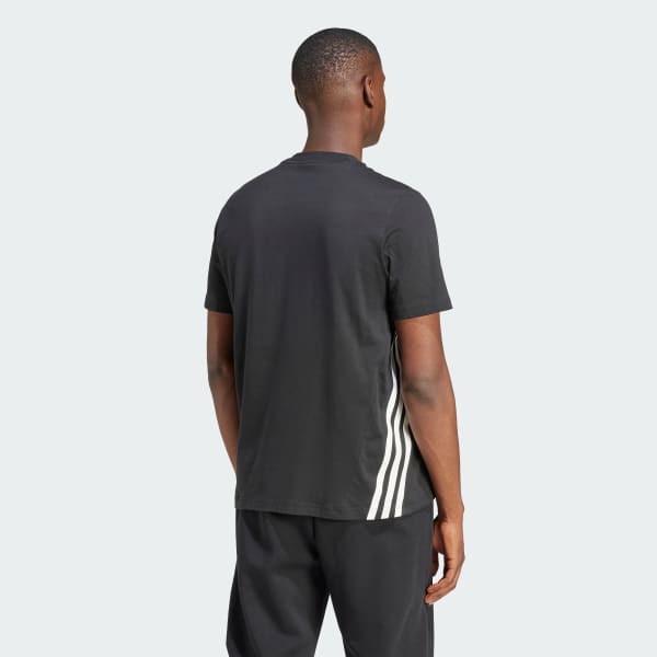 Negro Polo Future Icons 3 Tiras