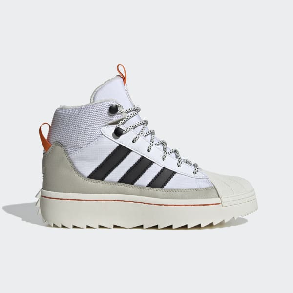 adidas Superstar Winter Trek Shoes Kids - White | Free Shipping
