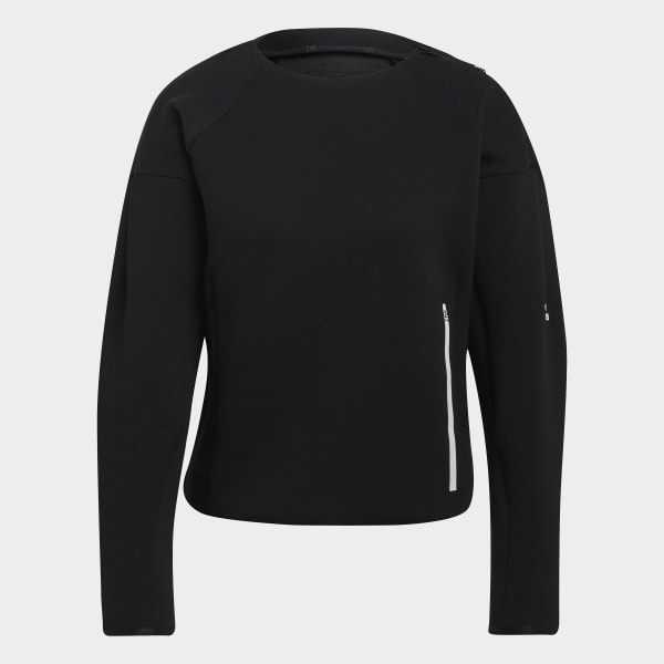 Black adidas Z.N.E. Sportswear Sweatshirt BG790