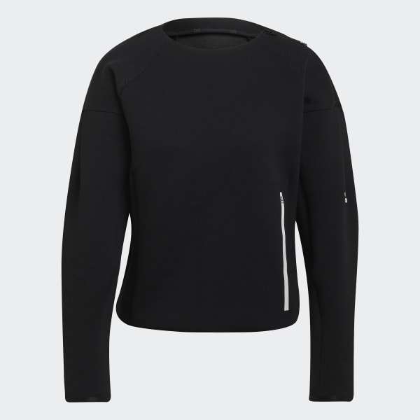 Zwart adidas Z.N.E. Sportswear Sweatshirt BG790