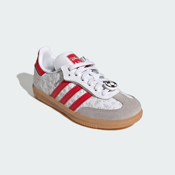 Branco TÊNIS COM FECHO DE CADARÇO ELÁSTICO ADIDAS DISNEY SAMBA OG COMFORT