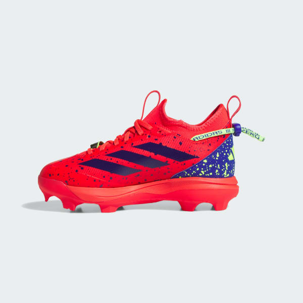 adidas Adizero Impact TPU Kids BSB 2.0 Shades Shoes - Red | Free