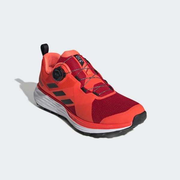 adidas Terrex Two Boa Trail Running Shoes - Red | adidas UK