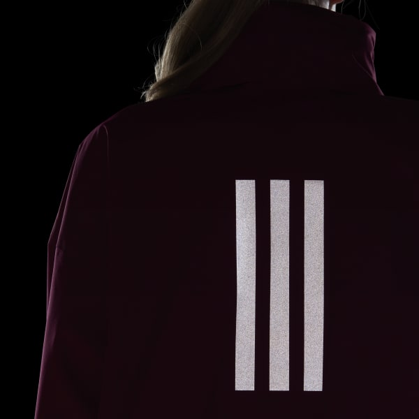 Bordowy Terrex Traveer RAIN.RDY Jacket