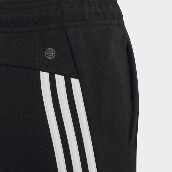 Black Future Icons 3-Stripes Ankle-Length Pants