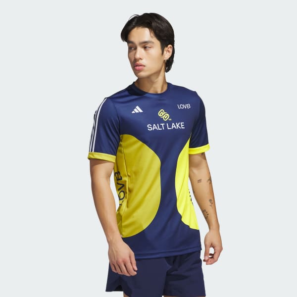 adidas x LOVB Salt Lake Jersey - Blue | Free Shipping with adidas x LOVB Salt Lake Jersey - Blue | Free Shipping with