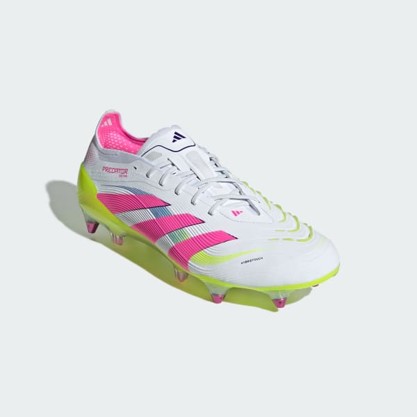 Blanco Zapatos de fútbol Predator Elite Terreno Blando