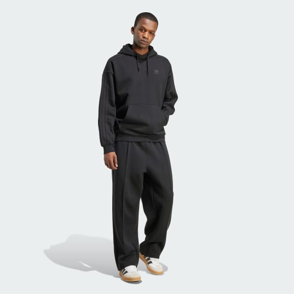 Black Adicolor Baggy Fit Hoodie