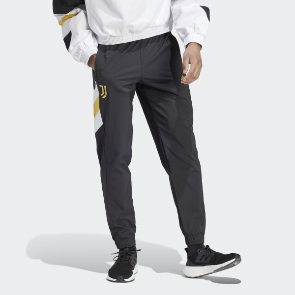 Sort Juventus Icon Woven bukser