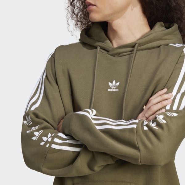 3 Stripes Multi Trefoil Fleece Hoodie