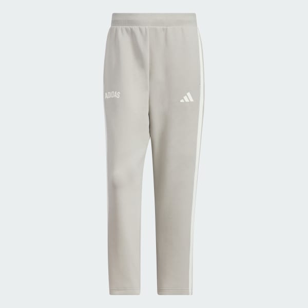 Grey 모던 스포츠 니트 트랙 팬츠