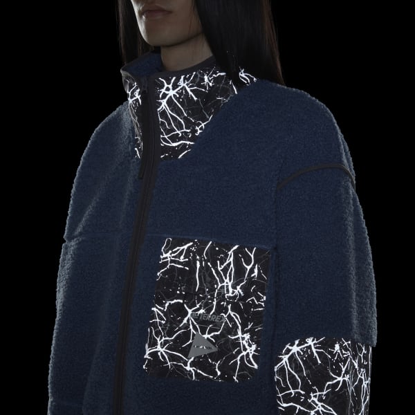 Blue Terrex x and wander Fleece Jacket LB808JACK