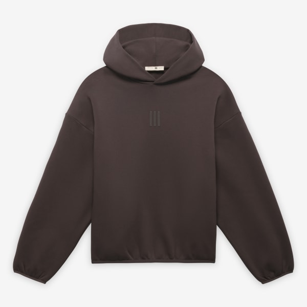 adidas FEAR OF GOD ATHLETICS SOLID FLEECE HOODIE - Brown