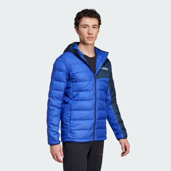 Μπλε Terrex Multi Light Down Hooded Jacket
