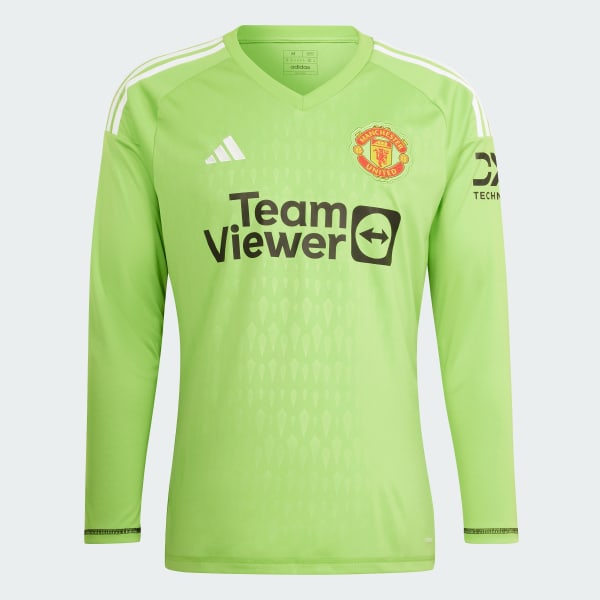 Green Manchester United Tiro 23 Competition Long Sleeve Goalkeeper Jersey